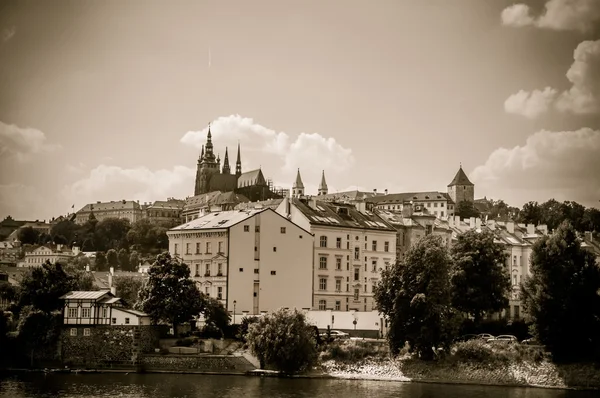 Landskapet i Prag — Stockfoto