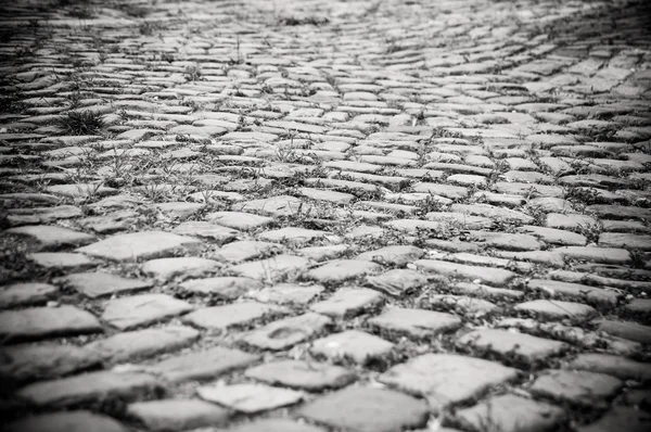 Cobblestoned yol — Stok fotoğraf