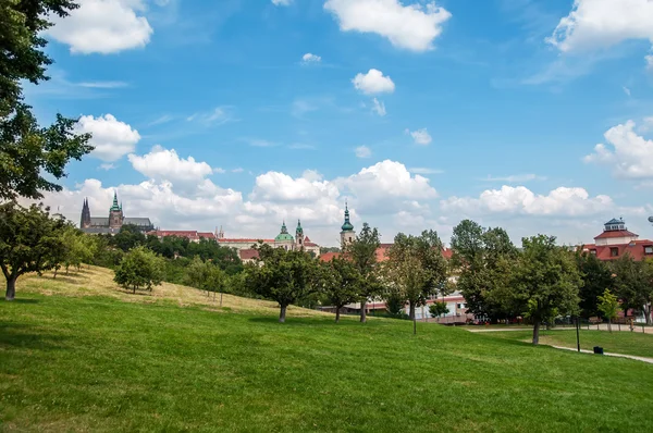 Парк в Празі — стокове фото