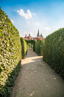 Tavus kuşu bahçeleri wallenstein Sarayı, Prag