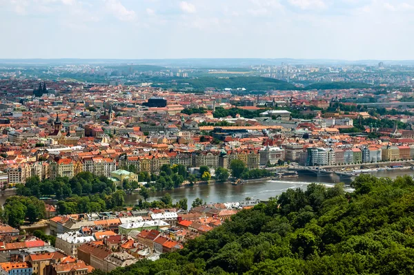 Vista aérea em Praga — Fotografia de Stock