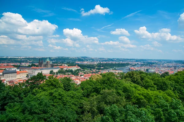 Vista aérea em Praga — Fotografia de Stock