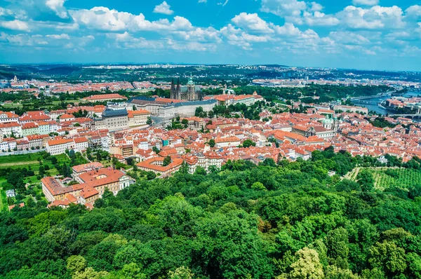 Vista aérea de Praga — Fotografia de Stock