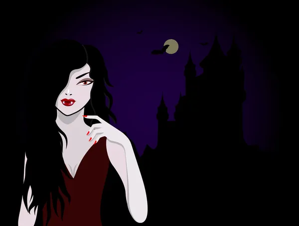 Vampir — Stok Vektör