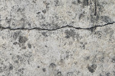Çatlak beton dokuyu kapatma arkaplanı.