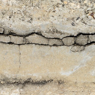 Çatlak beton dokuyu kapatma arkaplanı