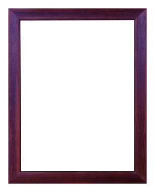 Mor çerçeve beyaz arkaplan vintage tarzında izole edilmiştir