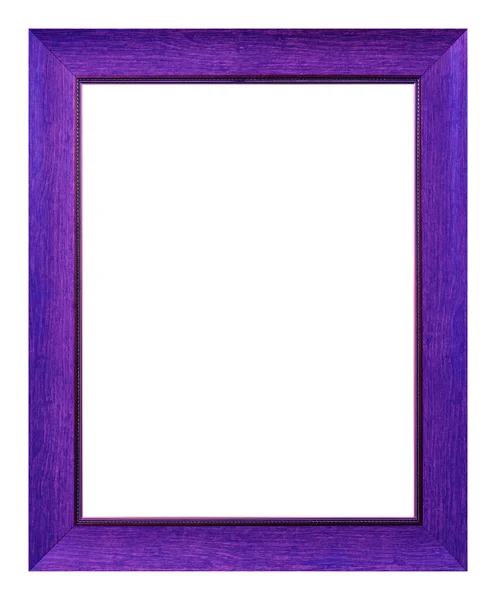 Фіолетова Рамка Ізольована Білому Тлі Вінтажний Стиль — стокове фото