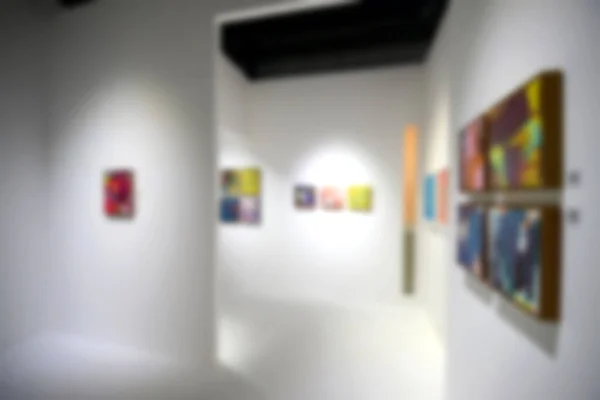 Art Gallery Γενικό Υπόβαθρο Σκόπιμα Θολή Επεξεργασία Μετά Την Παραγωγή — Φωτογραφία Αρχείου