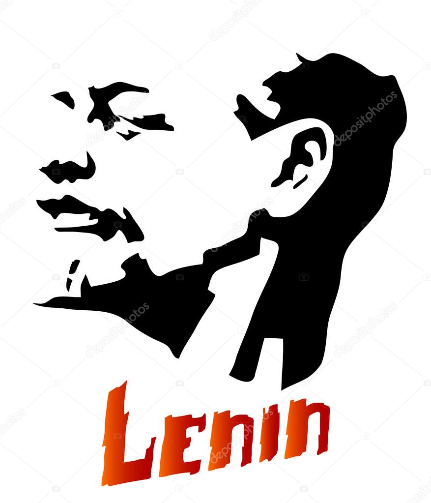Lenin's face