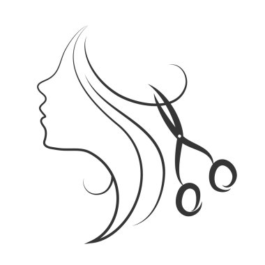 Emblem of beauty salon