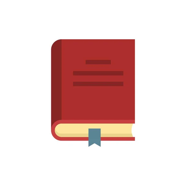 Library dictionary book icon flat isolated vector — Stock Vector