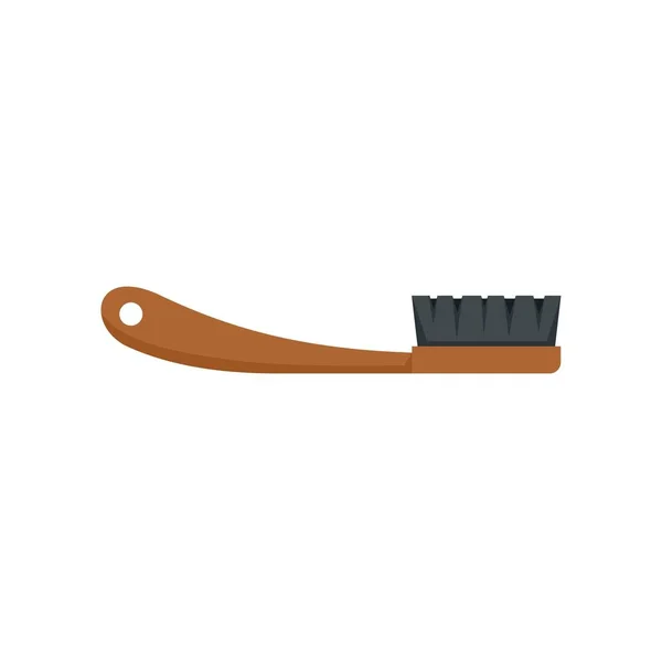 Sauna brush icon flat isolated vector — Vettoriale Stock