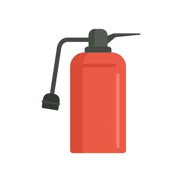 Fire extinguisher safety icon flat isolated vector — стоковый вектор