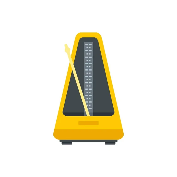 Control metronome icon flat isolated vector — Stockvector