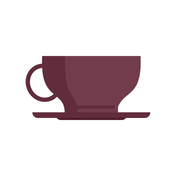 Sweden coffee cup icon flat isolated vector — 图库矢量图片