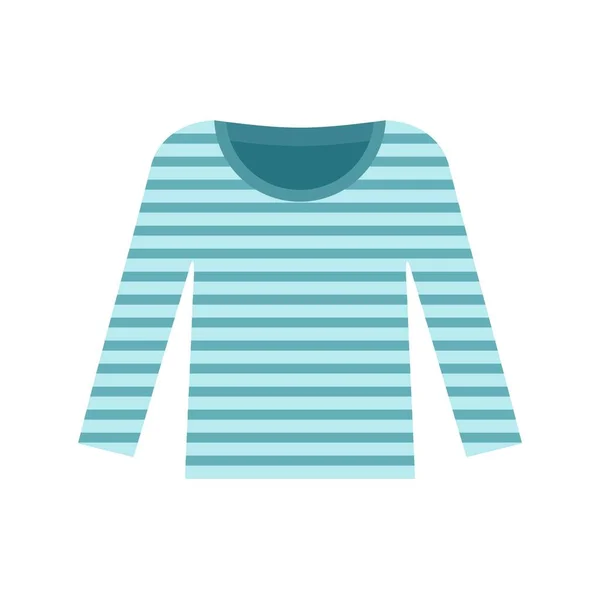 Sweden marine clothes icon flat isolated vector — Vetor de Stock