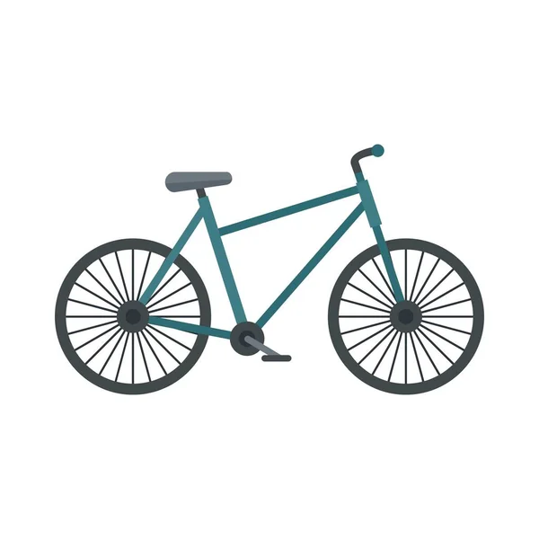 French bike icon flat isolated vector — Vetor de Stock