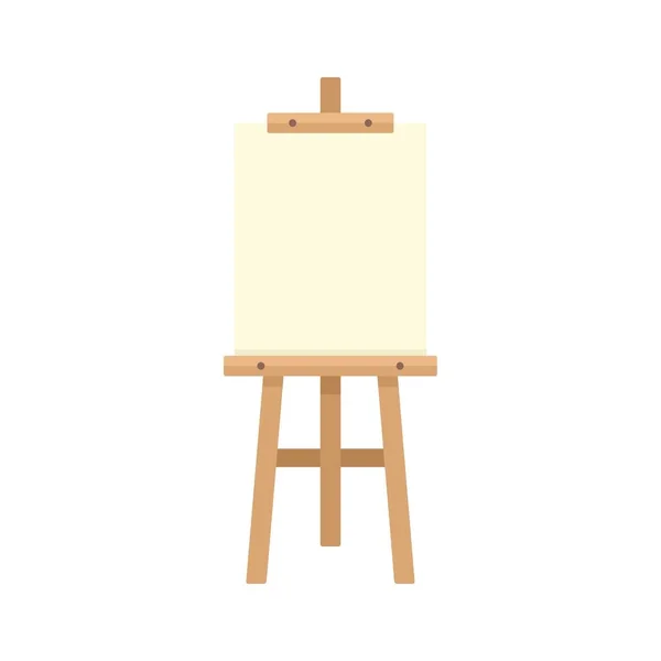 Board easel icon flat isolated vector — Image vectorielle