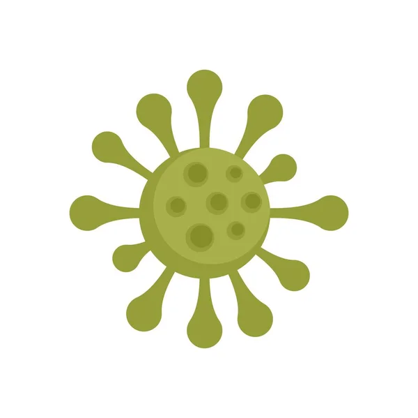 Measles virus icon flat isolated vector — Vettoriale Stock
