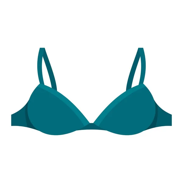 Design bra icon flat isolated vector — 스톡 벡터