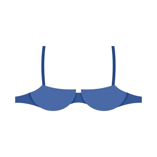 Sport bra icon flat isolated vector — стоковый вектор
