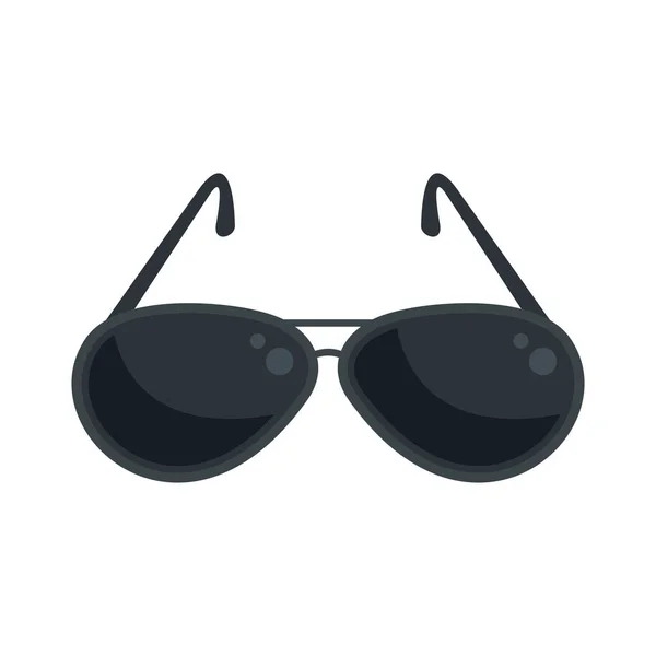 Hunter sunglasses icon flat isolated vector — стоковый вектор