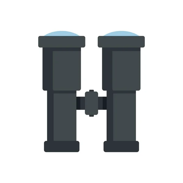 Safari hunting binoculars icon flat isolated vector — Stockový vektor