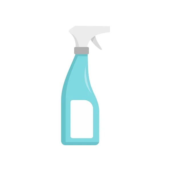 Room service spray cleaner icon flat isolated vector — стоковый вектор