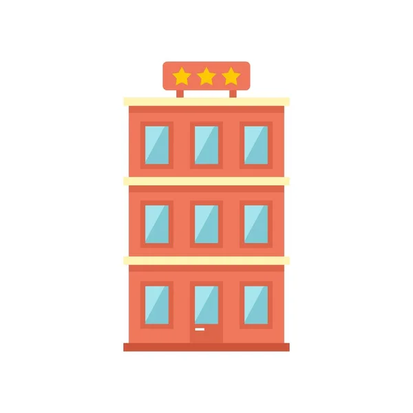 Room service hotel icon flat isolated vector — Image vectorielle
