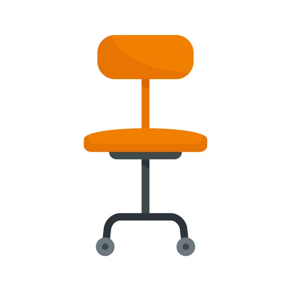 Stylist chair icon flat isolated vector — Stockvector