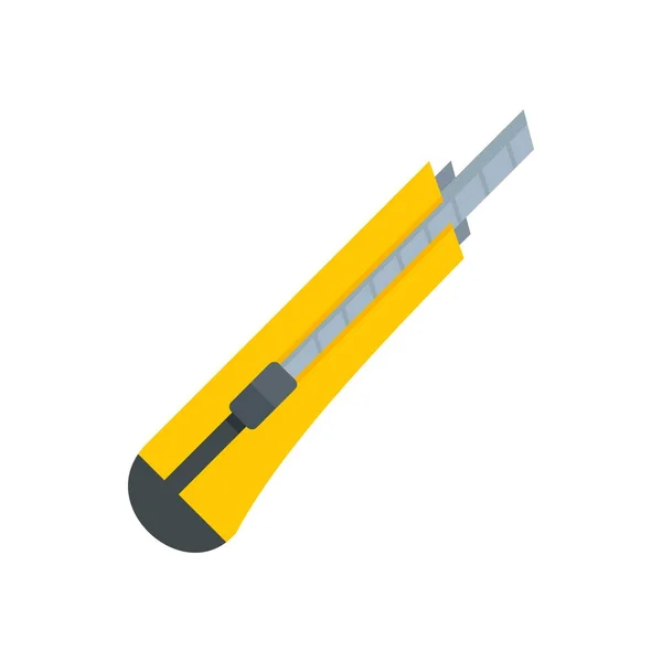 Cutter stanley icon flat isolated vector — Image vectorielle