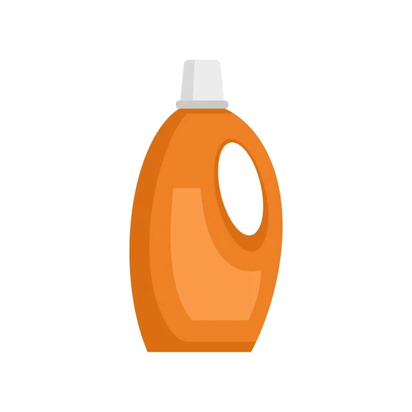 Cleaner plastic bottle icon flat isolated vector — Wektor stockowy