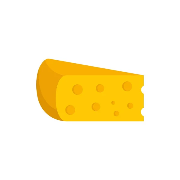 Wine cheese icon flat isolated vector — Wektor stockowy