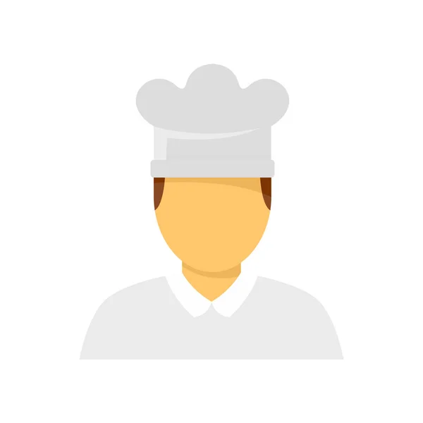 Cook icon flat isolated vector — Image vectorielle