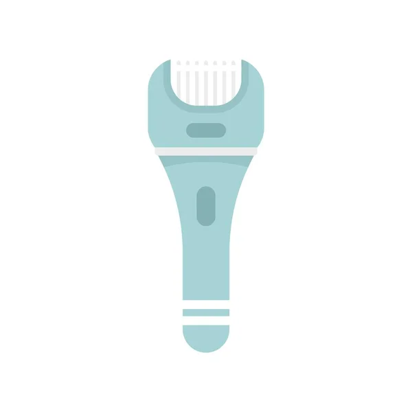 Hair removal shaver icon flat isolated vector — Vector de stock