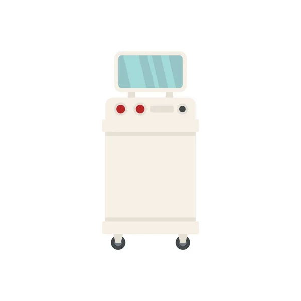 Laser hair removal equipment icon flat isolated vector — Wektor stockowy