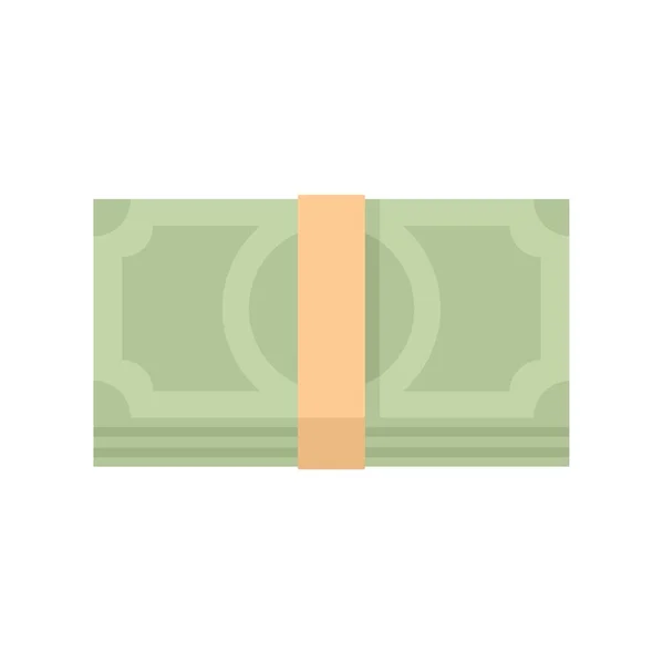 Office manager money cash icon flat isolated vector — Stock vektor