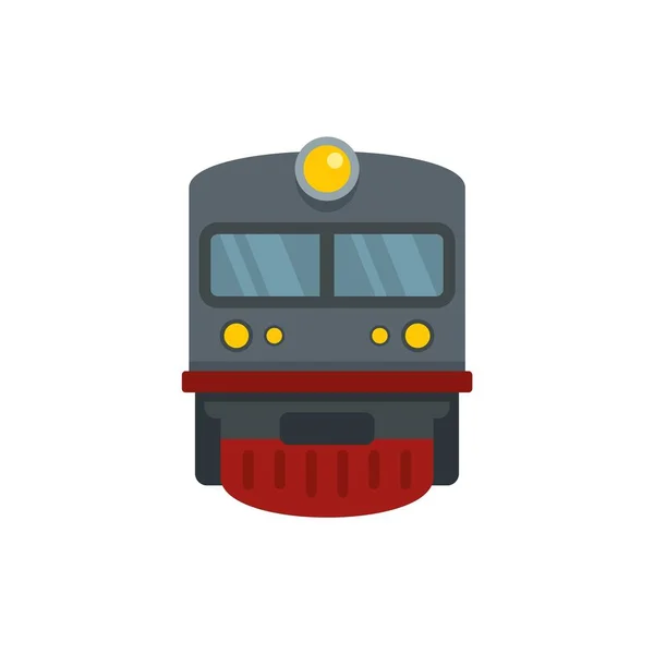 Train icon flat isolated vector — стоковый вектор