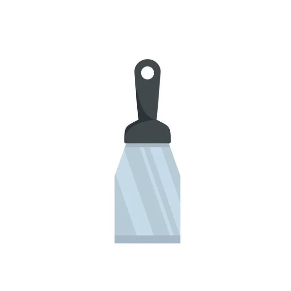 Putty knife build icon flat isolated vector — Wektor stockowy