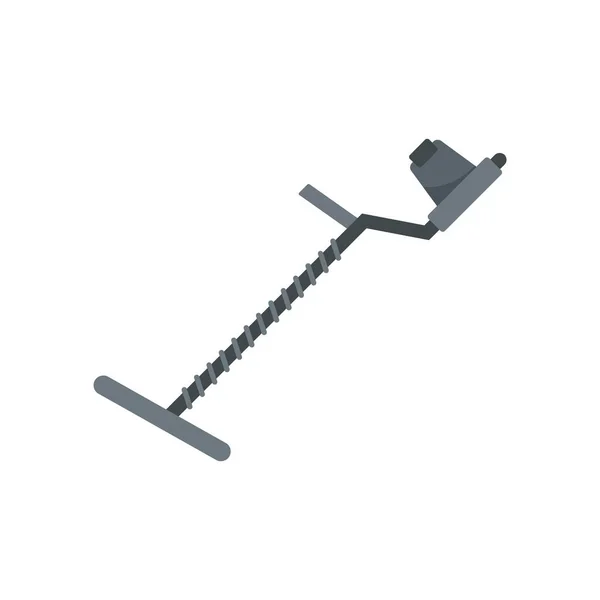 Handle metal detector icon flat isolated vector — стоковый вектор