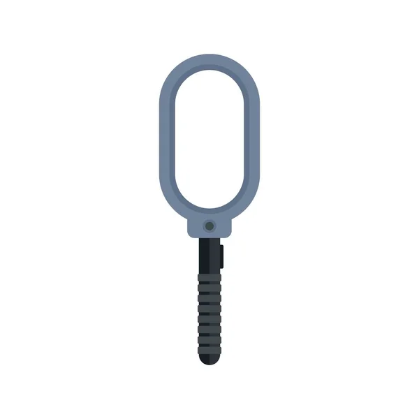 Metal detector device icon flat isolated vector — ストックベクタ