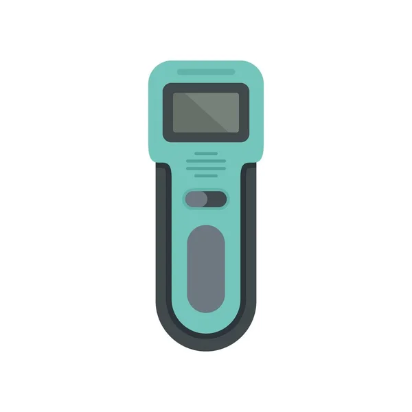 Body metal detector icon flat isolated vector — 图库矢量图片