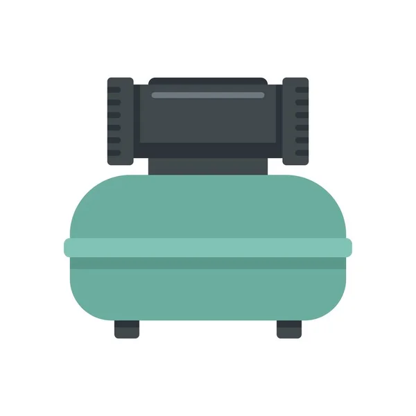Equipment air compressor icon flat isolated vector — Image vectorielle