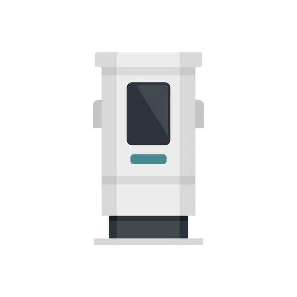Charge station icon flat isolated vector — Wektor stockowy