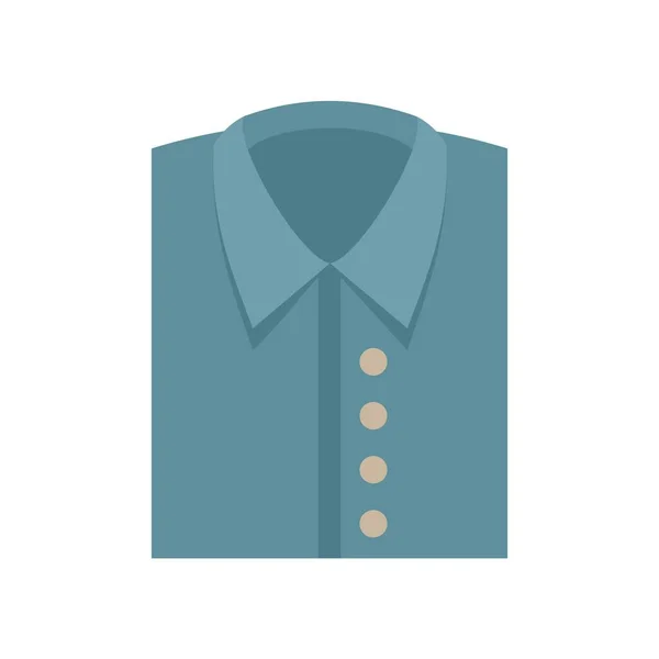 Shop male shirt icon flat isolated vector —  Vetores de Stock