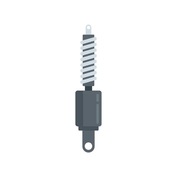 Car spring icon flat isolated vector — Image vectorielle