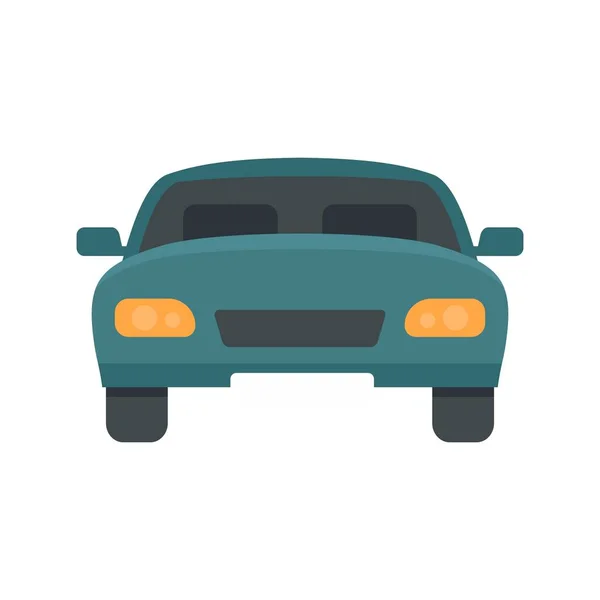 Auto icon flat isolated vector — Stockvektor