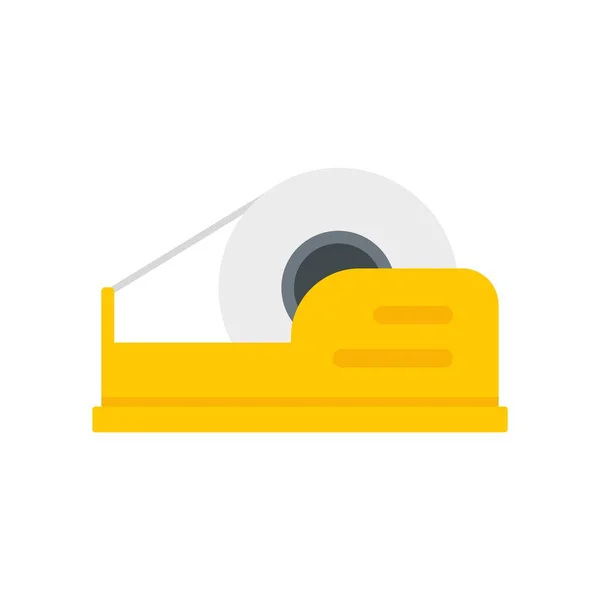 Dispenser scotch icon flat isolated vector — Stock vektor