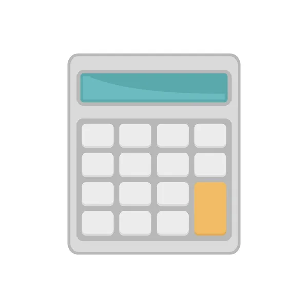 Math calculator icon flat isolated vector — стоковый вектор